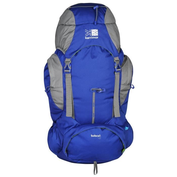 Karrimor Bobcat 65 Sac À Dos De Marche Montagne Randonnée Bleu/Steel