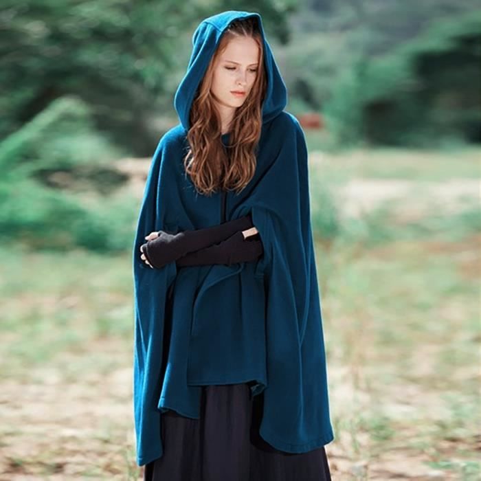 pardessus Femmes Trench Coat Open Front Cardigan Veste Manteau Châle Cape Cape Mantle Plus pp2457
