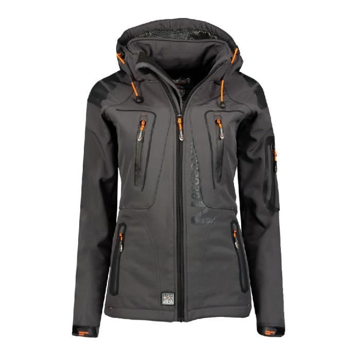 Veste Softshell Grise Femme Geographical Norway Tislande