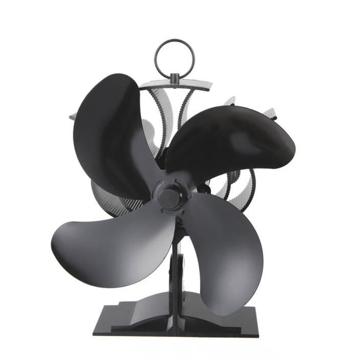 Ventilateur de cheminée à bois Pour les cheminées,Véritable cheminée thermoélectrique