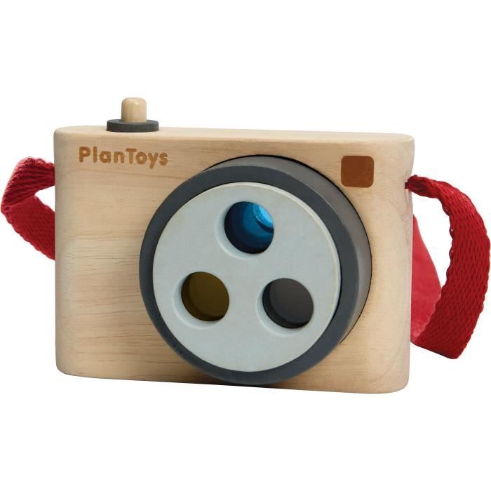 PLAN TOYS APPAREIL PHOTO AVEC FILTRE 3 COULEURS