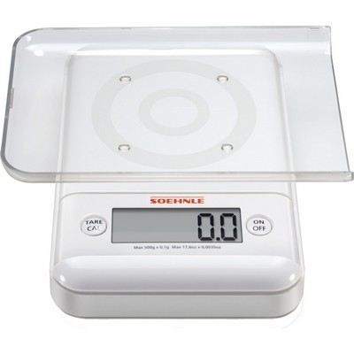 Soehnle Balance de cuisine Ultra 2.0 0,5 kg Blanc 66150