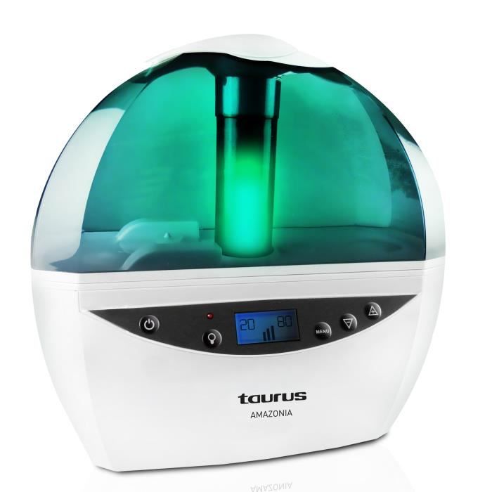 TAURUS Humidificateur d'air ionique programmable Amazonia 32 W 2,4 L