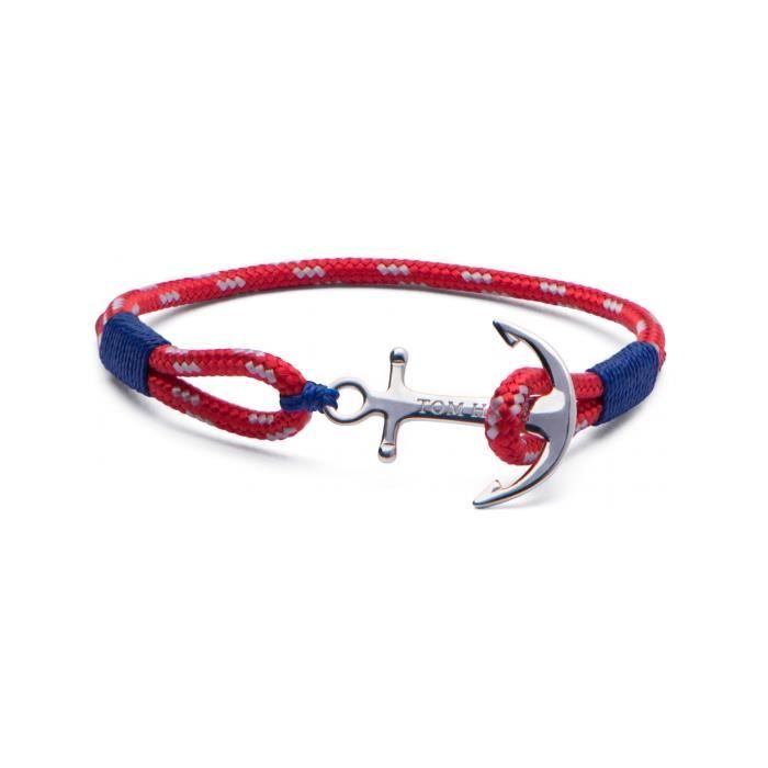 BRACELET UNISEXE TOM HOPE TM0020 ROUGE