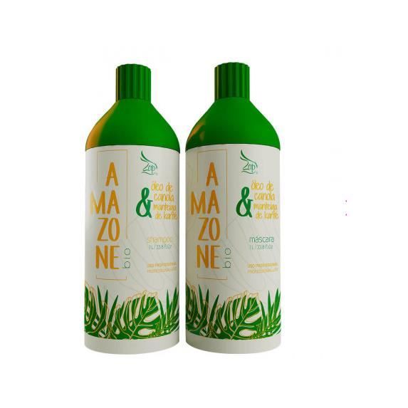 Lissage Brésilien Amazone BIO Progressive Brush Masque1L + Shampoing1L