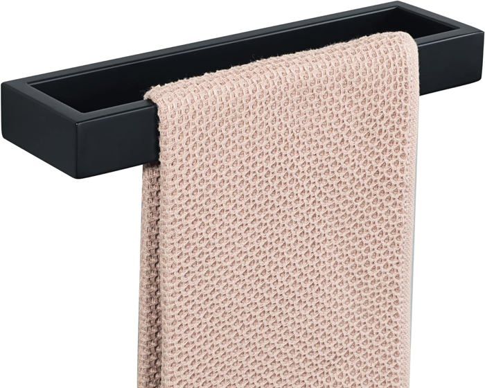 Porte-Serviettes de Salle de Bain Anneau Porte Serviettes Mural Support