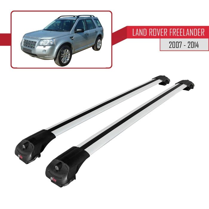 Barres De Toit ACE-2 Pour Land Rover Defender 2020-2025 - 2 Barres Aluminium Noir, Fixation Brevetée, Charge Max 75 Kg - Pour Coffre, Vélo, Ski