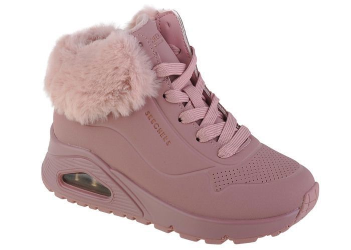Bottes pour filles Rose Skechers Uno - Fall Air