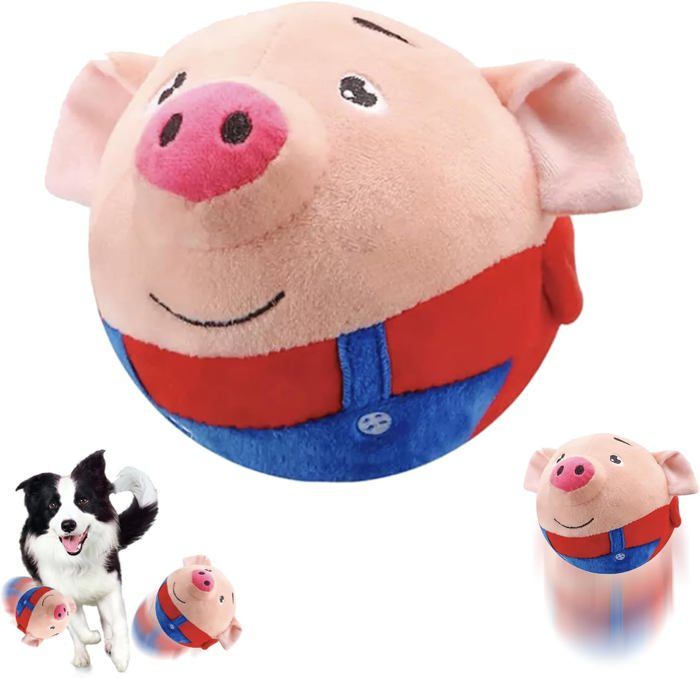 Meilleurs prix pour Jouet de Balle Rebondissante pour Chiens, Jeux Pour Chiens Interactifs Balle, Jouet Chien Interactif, Jouet Interactif En Peluche