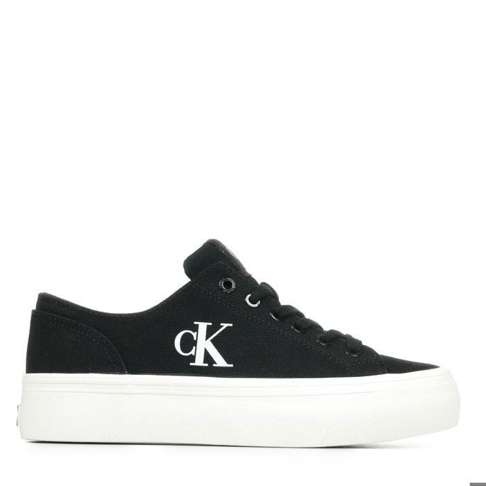 Calvin Klein Jeans Vulc Flatform Low Cv Mg, Baskets femme Black