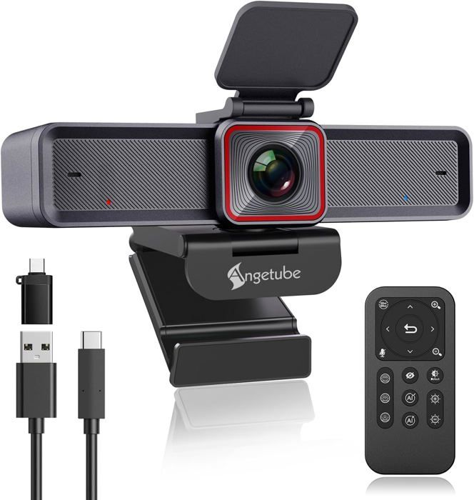 Webcam 2K@60FPS Con Tracciamento AI - Videocamera Per Streaming E Videochiamate - Foto 5