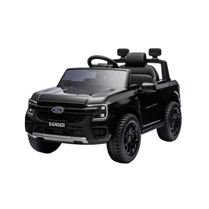 Voiture électrique Pour Enfants, Télécommande 2,4 GHz, 3 Vitesses Suspension 4 Roues Musique Phares Led Et Klaxon Blanche 92914386