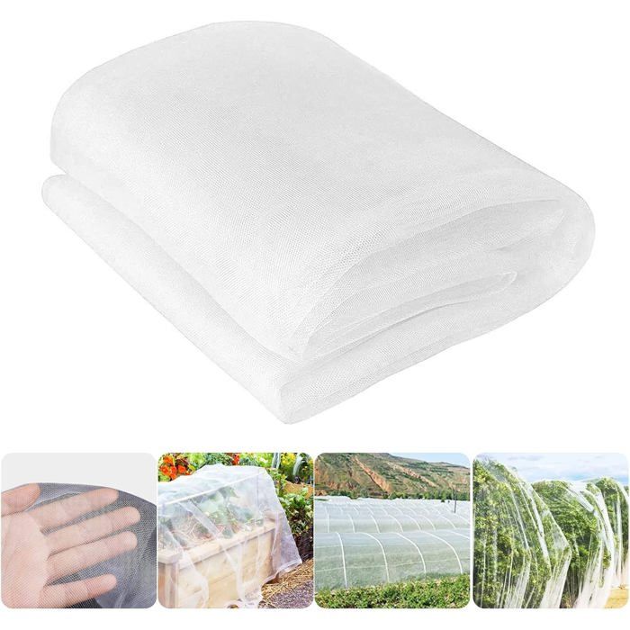 Filet Anti Insecte,2 X 5 M Filets Pour Jardin, Filet Anti Insecte 2 X 5 M Filets Pour Jardin Filet Anti Insecte Potager Maille Fine Anti Insecte En Maille Pour La Protection Des Plantes Fleurs Lgumes Et Fruits