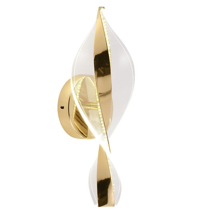 Applique Murale Toolight G031-W Spot Murale Or 30X11X30Cm