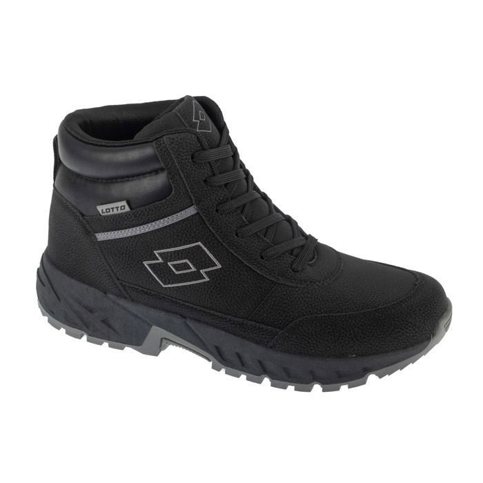 Chaussures de randonnée Homme - Noir - Lotto Evedal Mid Chaussures de randonnée Homme - Noir - Lotto Evedal Mid