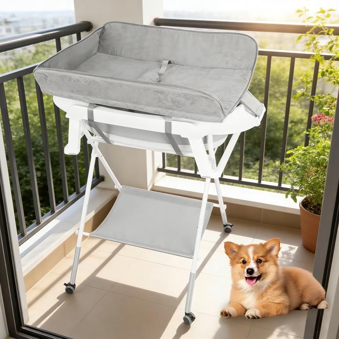 Baignoire reglable pour toilettage animal avec plateforme integree lavage et soins simplifies pour chiens et chats