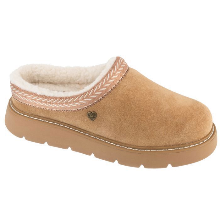Skechers Chaussons Femme - Marron - Skechers BOBS Keepsakes Lite - Fuzzy Dreams