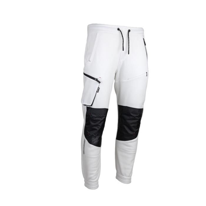 Jogging de travail peintre molleton bicolore mixte LMA PODIUM - Blanc