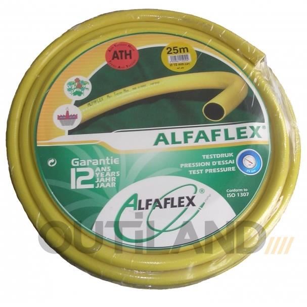 Tuyau darrosage - ALFAFLEX - 19 x 25 m - 5 couches PVC - anti-UV - anti-torsion