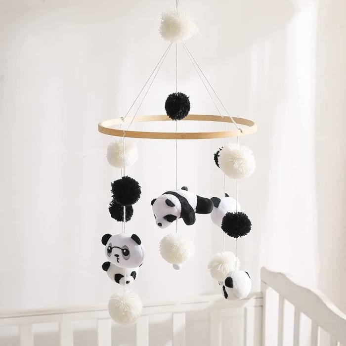 Décoration Berceau Support Mobile Bébé Kasanni En Bois Réglable | Pour Lit, Table à Langer Et Décorations Musicales Mobile Jabadabado