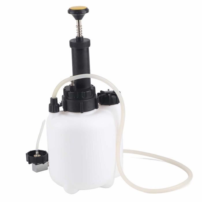 Purgeur De Frein CCLIFE 3L - Kit Vidange Liquide Frein/Embrayage Avec Adaptateur E20 Universel