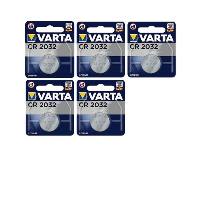 5 piles Varta CR2032 - - Cdiscount Jeux - Jouets