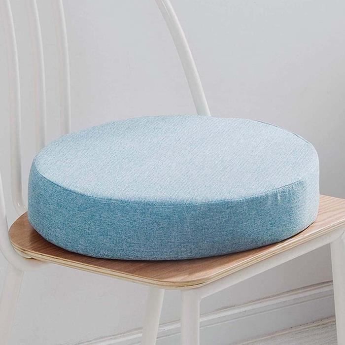 FANSU Coussin Rond En Velours Pour Chaise - Coussin Galette Doux Pour Salle à Manger, Jardin, Bureau
