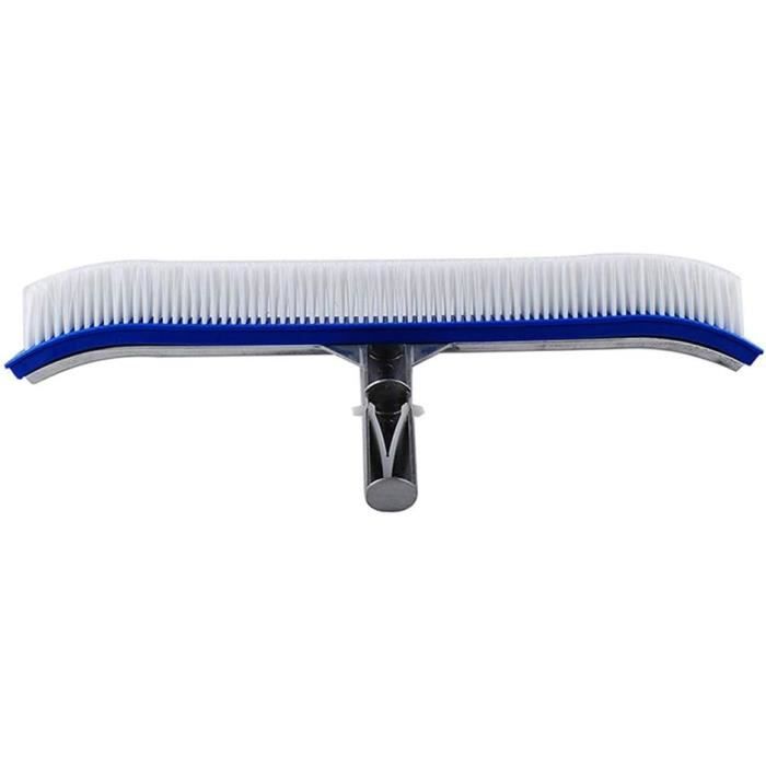 Tête De Balai Pour Piscine Béton Et Carrelage - 34 Cm Avec 8 Roues - Nettoyage Optimal