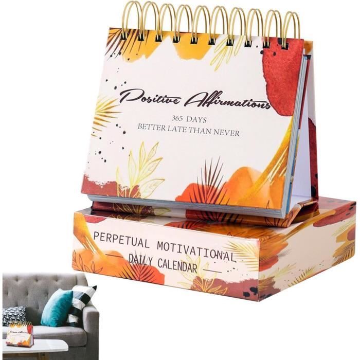 Calendrier Inspirant Quotidien 2024 - Calendrier Perpétuel Humoristique En Couleur Avec