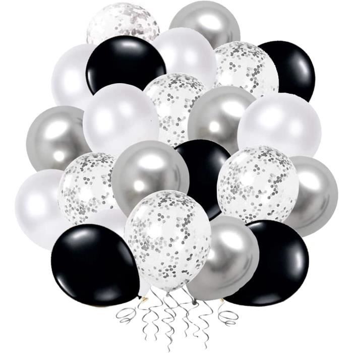 HOPDAY Lot De 60 Ballons à L'hélium, Roses, Pour Anniversaire, Mariage