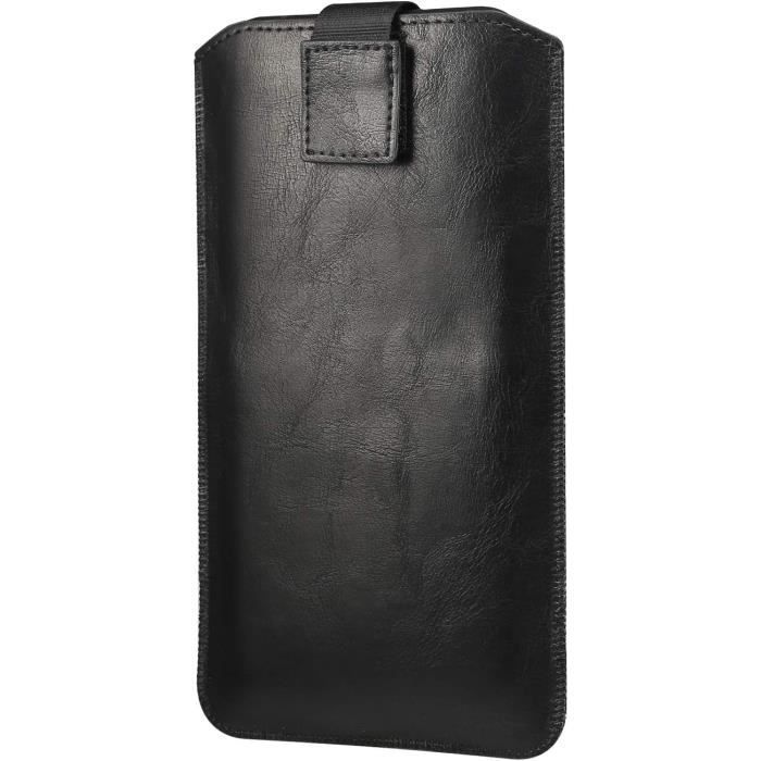 Sacoche De Ceinture Pour T?�l?�phone Portable, Pochette Ceinture Telephone Noir, 6.3