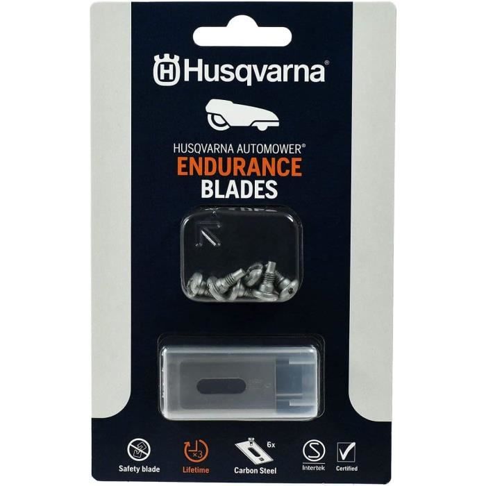 9 Lames De Rechange En Acier Inoxydable à Trou Unique Pour Tondeuse