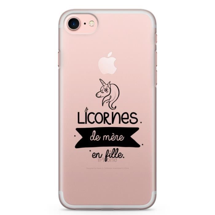 coque iphone 8 licorne