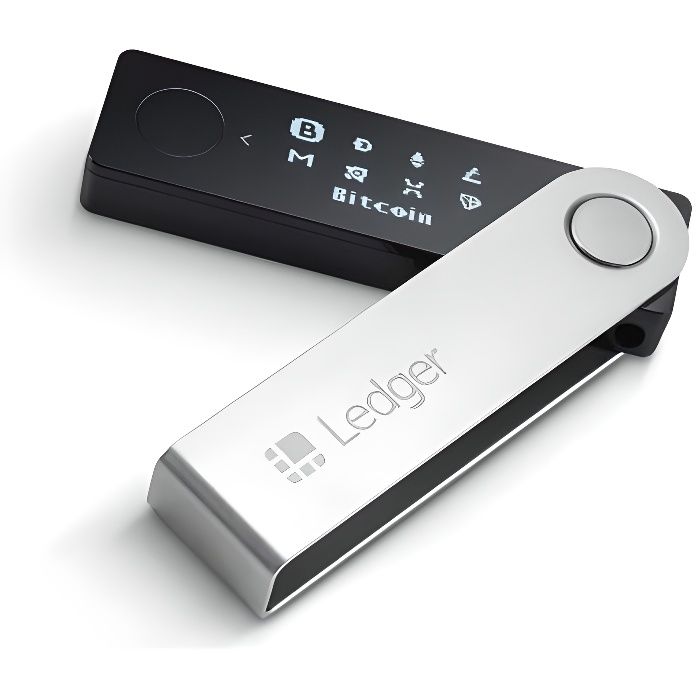 Ledger Nano X - Portefeuille de Cryptomonnaies - Bluetooth