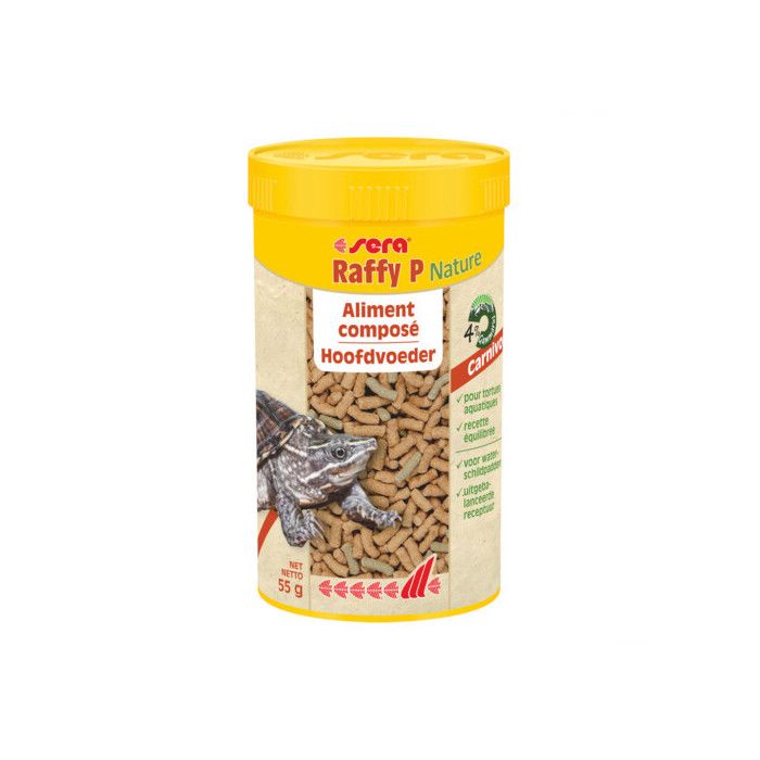 Aliment composé - Sera - Raffy P - Granulés flottants - 250 ml - 100% naturels