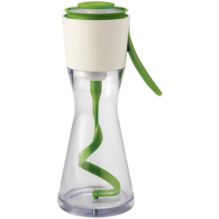 Shaker à Vinaigrette Tablecraft En Verre Avec Bec Verseur En Metal Et Plastique Transparent~p115437926