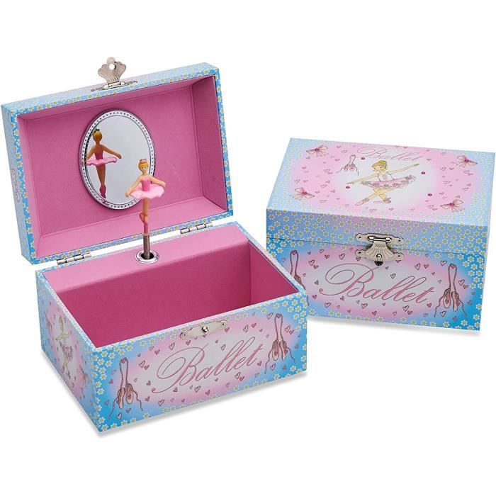 Boite A Bijoux Enfant Danseuse Meihe Cdiscount