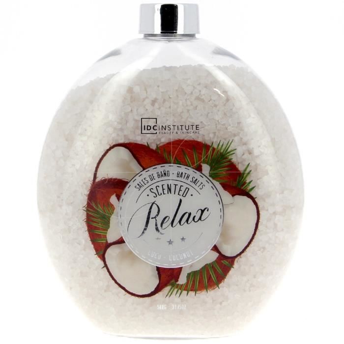 Idc Institute Sels De Bain Relax A La Noix De Coco 900g Cdiscount Puericulture Eveil Bebe