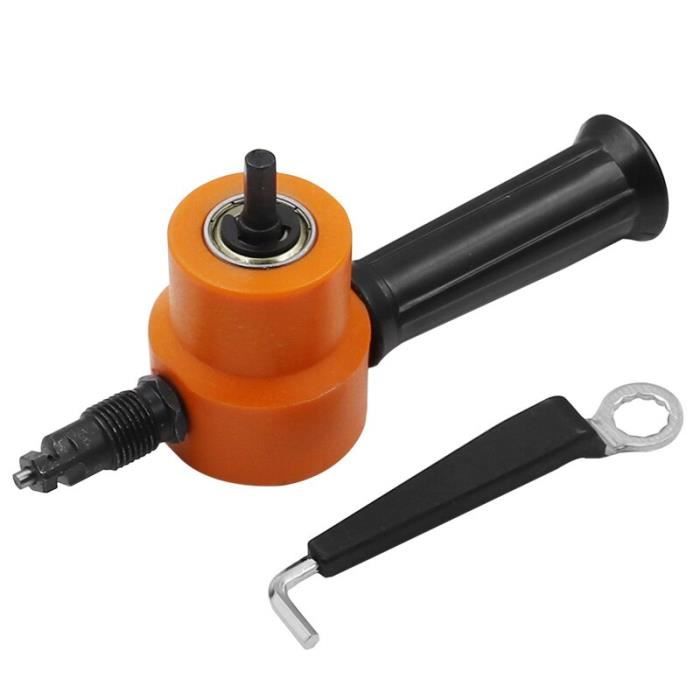 GRIGNOTEUSE DE TÔLE à Double tête, coupe-scie, perceuse électrique