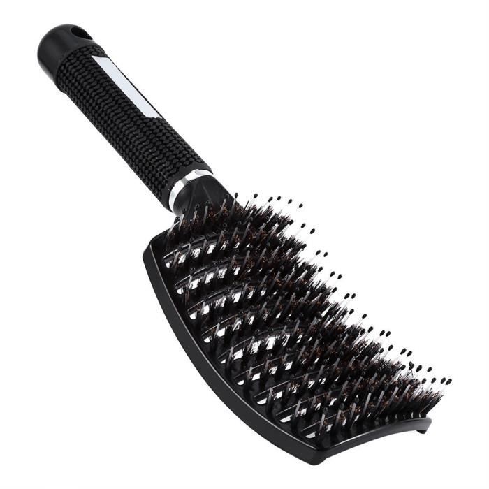 Peigne Salon de massage peigne à poils perte de cheveux soins de santé Anti statique humide bouclés brosse démêlante HB013