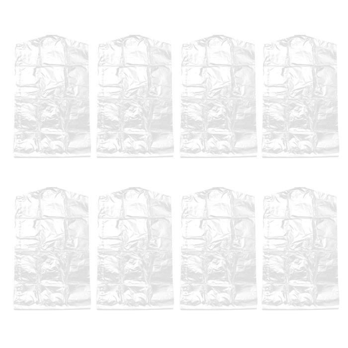 30pcs 100x60cm Clothes Dust Cover Clear Plastic Garment Bags Disposable Dustproof Storage Bags for Home Sho Cdiscount Maison