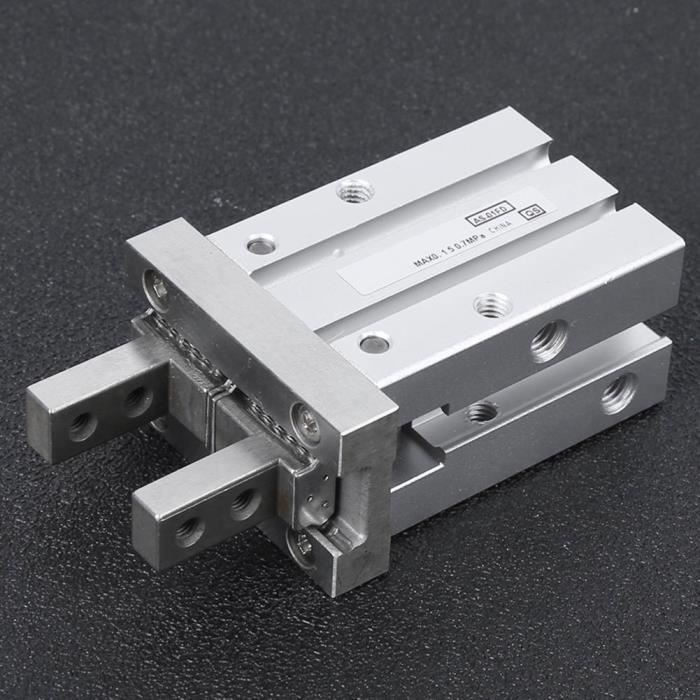 Cylindre Pneumatique à Double Effet MHZ2 - Pour Pinces Et Systèmes Automatisés - Haute Précision