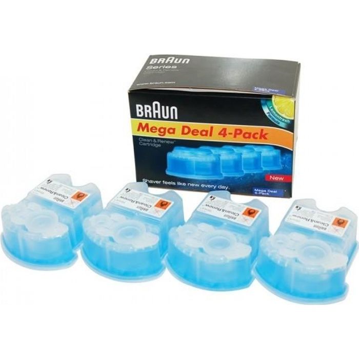 BRAUN Ccr4 pack 4 recharges nettoyant - vue 3