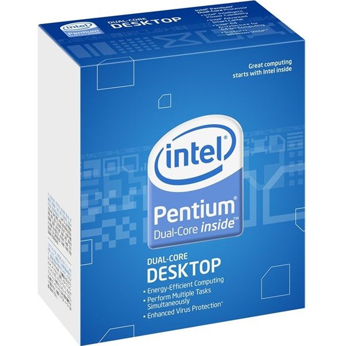 Processeur PC Intel Pentium Dual Core E5500 pas cher