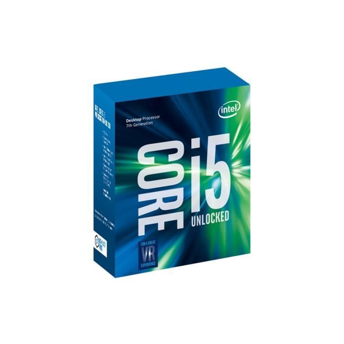 Vente Processeur PC Intel Processeur Kaby Lake - Core i5-7500 - 3.4GHz pas cher