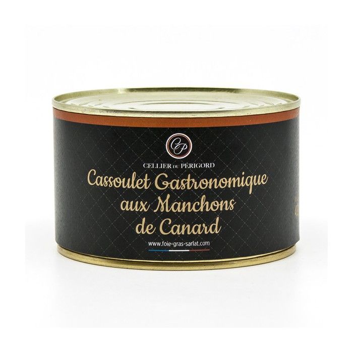 Cassoulet gastronomique aux manchons de canard 420g