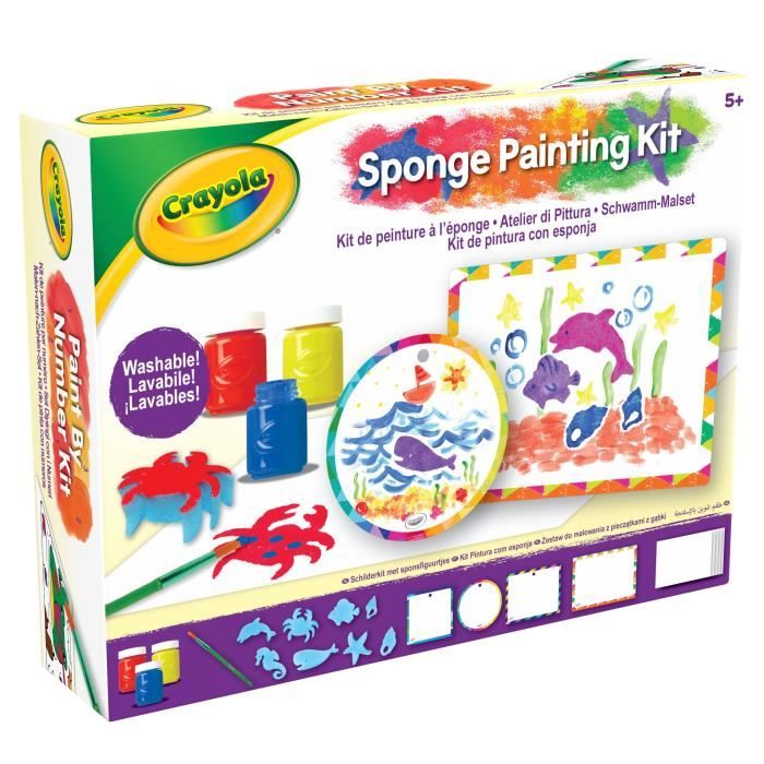 Kit de peinture par numéro - CRAYOLA - 6 gabarits de peinture - Dès 5 ans - Jeux - Jouets Kit de peinture par numéro - CRAYOLA - 6 gabarits de peinture - Dès 5 ans - Jeux - Jouets