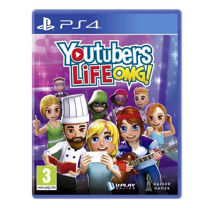 Jeu De Simulation - Deep Silver - Youtubers Life Omg! - PS4 - 1 Joueur - Pegi 12+