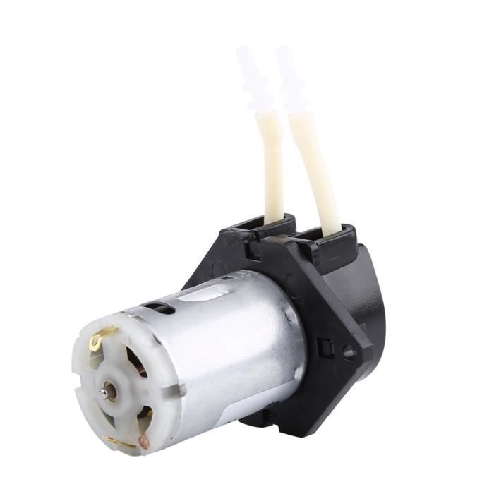 Pompe Péristaltique Hilitand 12V/24V - Pour Aquarium/Chimie, Débit 11-83ml/min - Vert 2x4