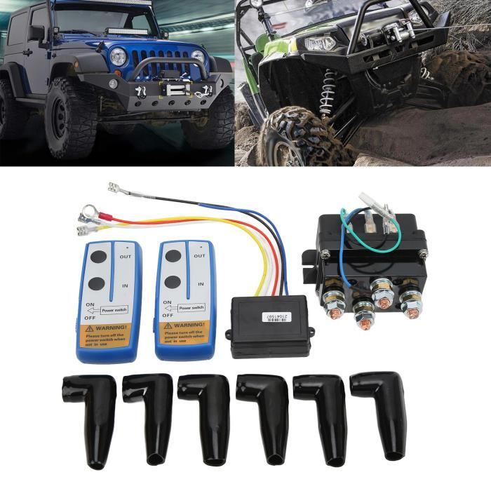 Relais Contacteur Pour Treuil 12V - Supporte Jusqu'à 250A - Neuf OEM - Idéal Treuil Voiture, 4x4, Bateau